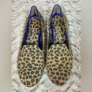 Rothy's The Loafer Spotted Leopard Print  Round Toe Slip On 
Women’s Size 7.5